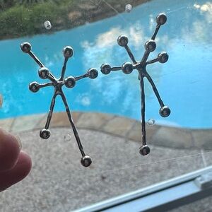 Comyns Malaysia Kulala Lumpur Sterling Silver Earrings